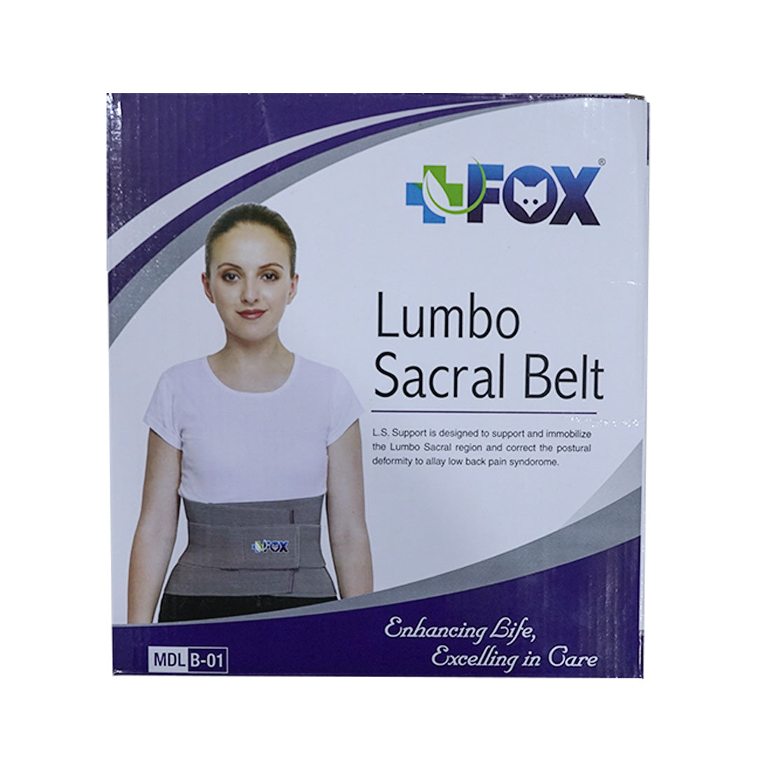 fox lumbo sacral belt