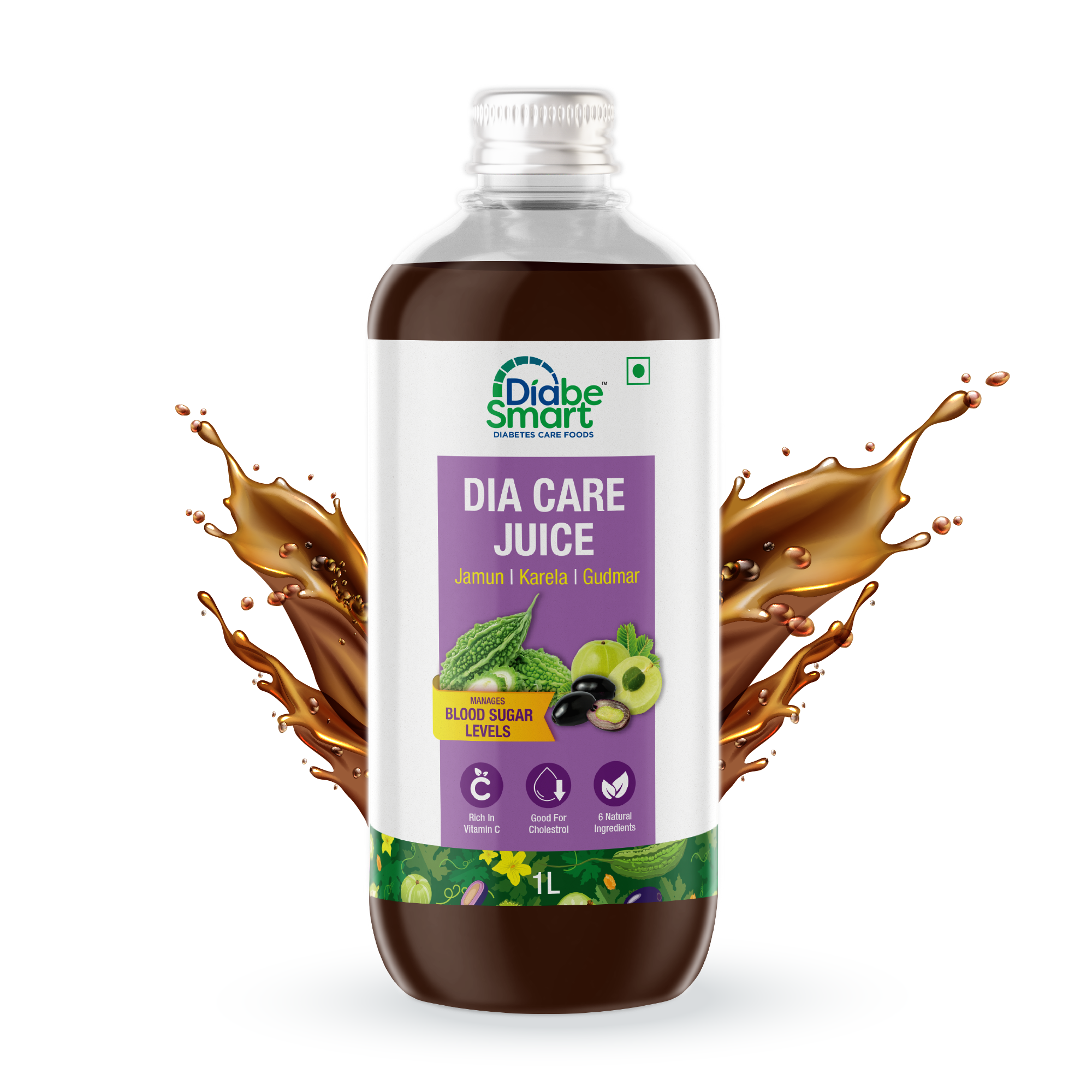 diabesmart diabe care juice karela jamun