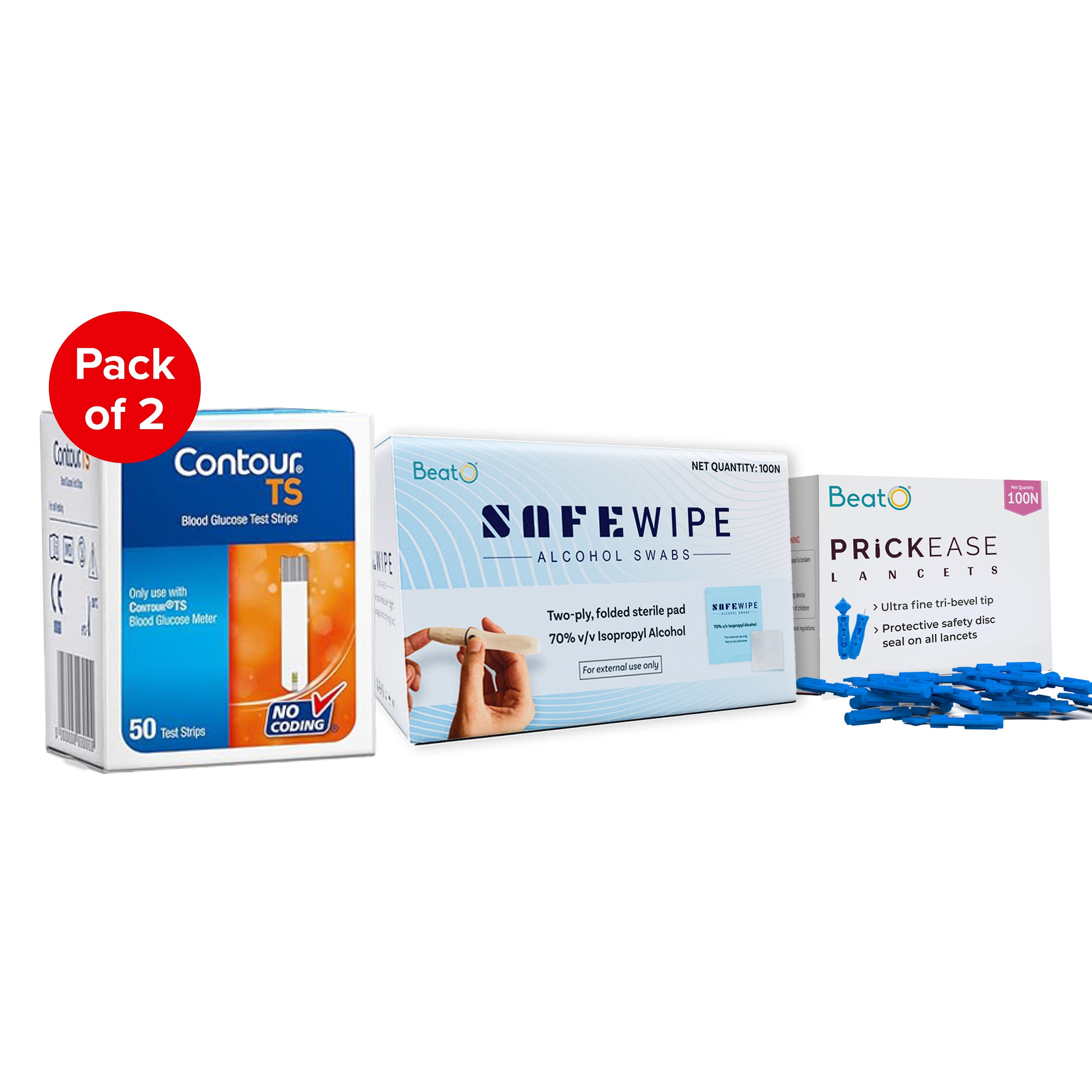 contour ts combo strips pack