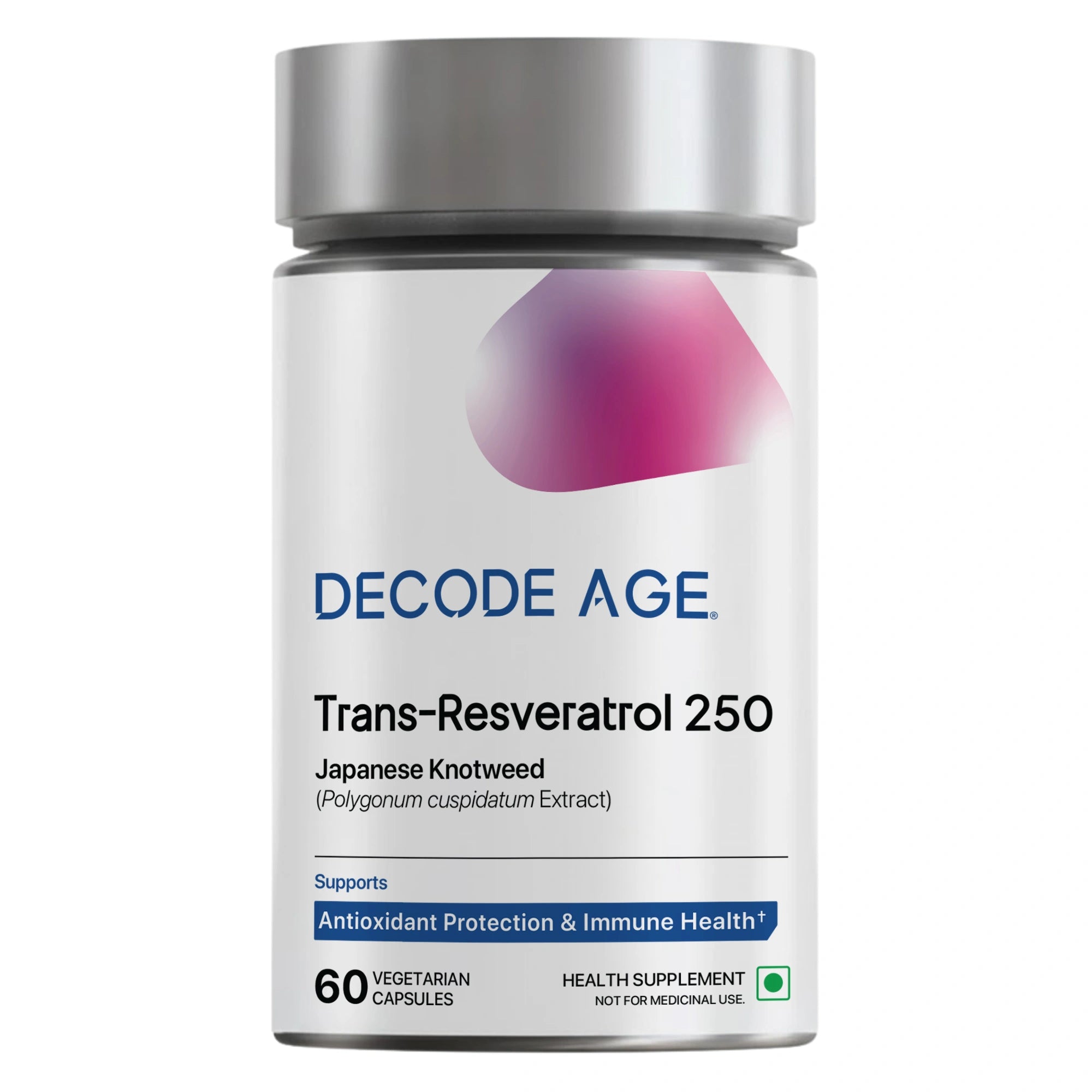 Decode Age Trans Resveratrol 250 (60 Capsules)