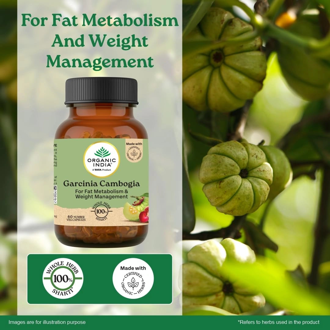 Organic India Garcinia Cambogia – 60 Veg Capsules