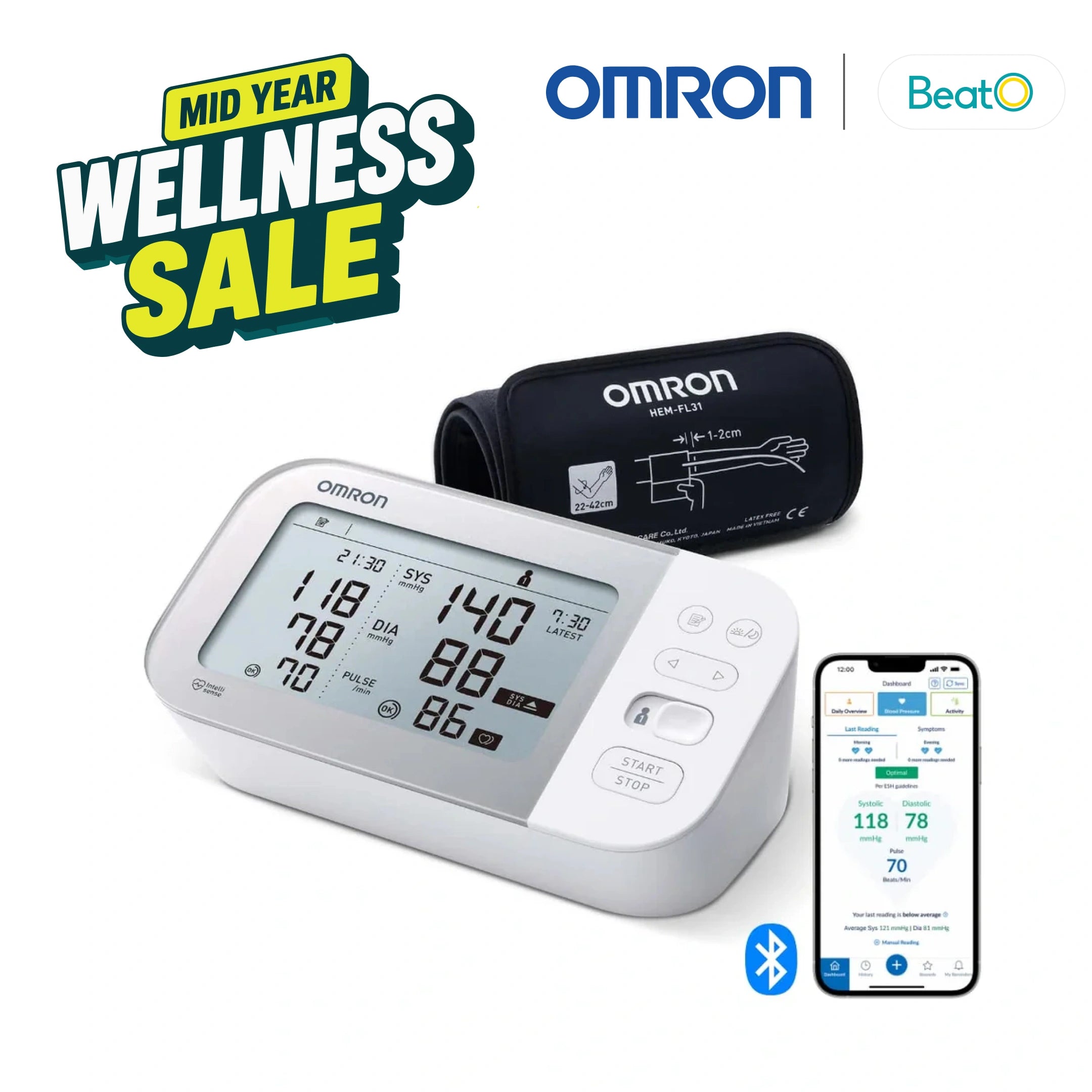 Omron BP Monitor HEM-7361T