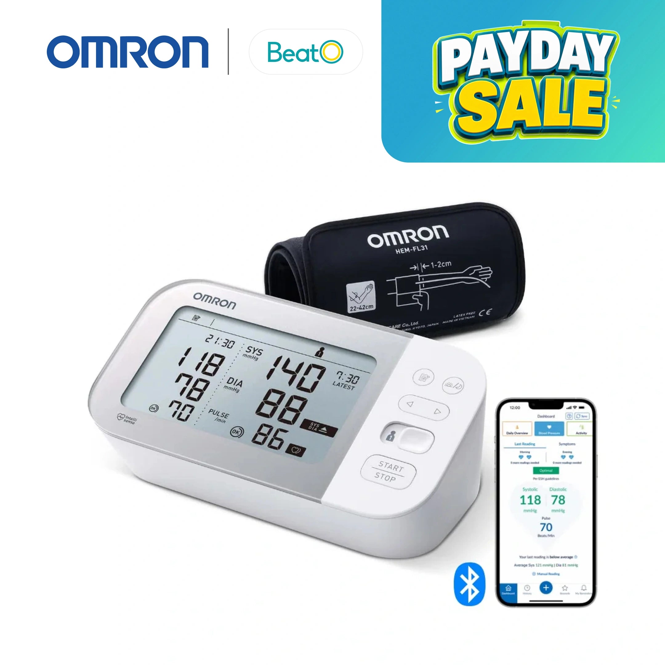 Omron BP Monitor HEM-7361T