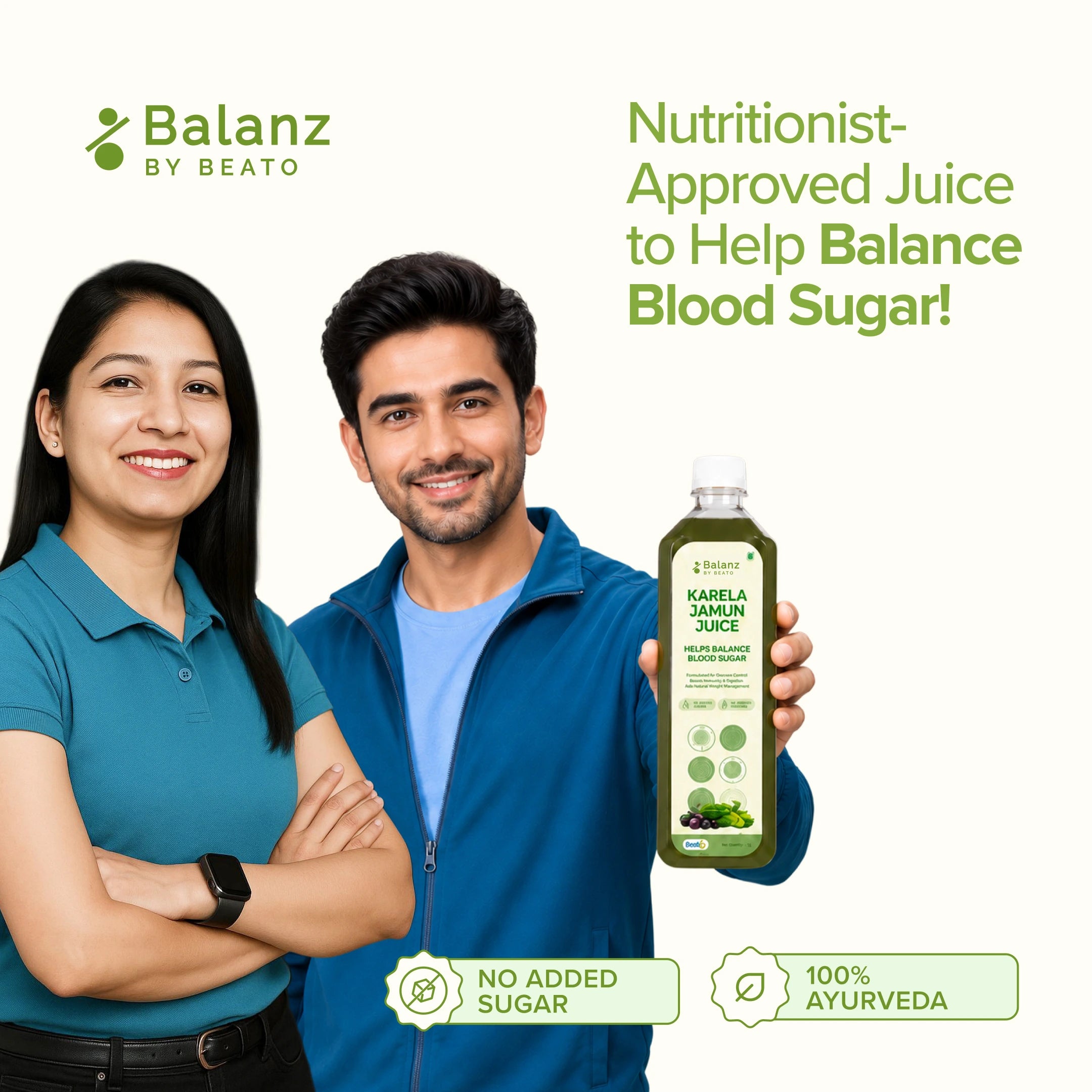 Balanz (by BeatO) Karela Jamun Juice (1L)