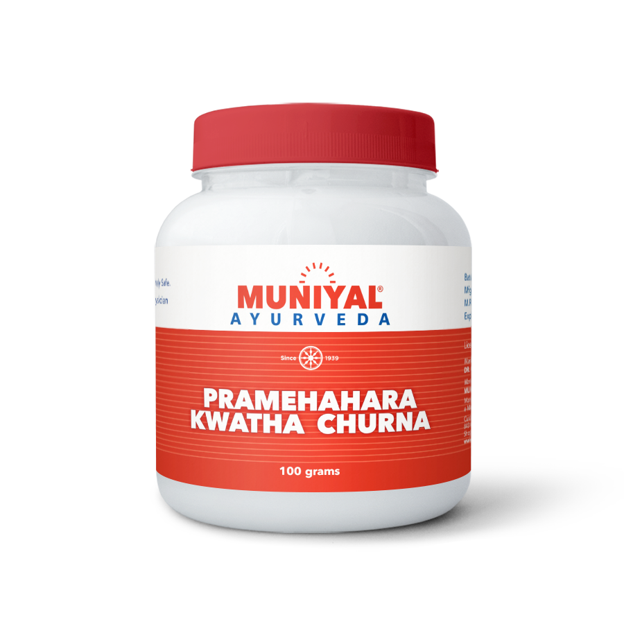 muniyal ayurveda pramehahara kwatha churna