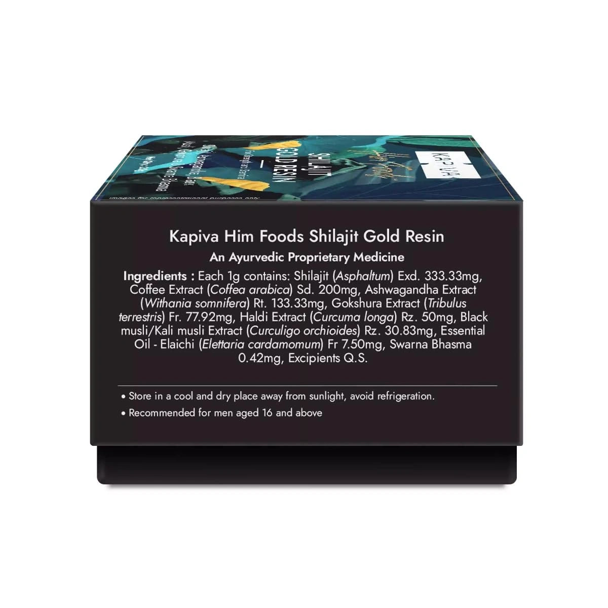 Kapiva's Shilajit Gold Resin - 20g Helps in boosting Stamina