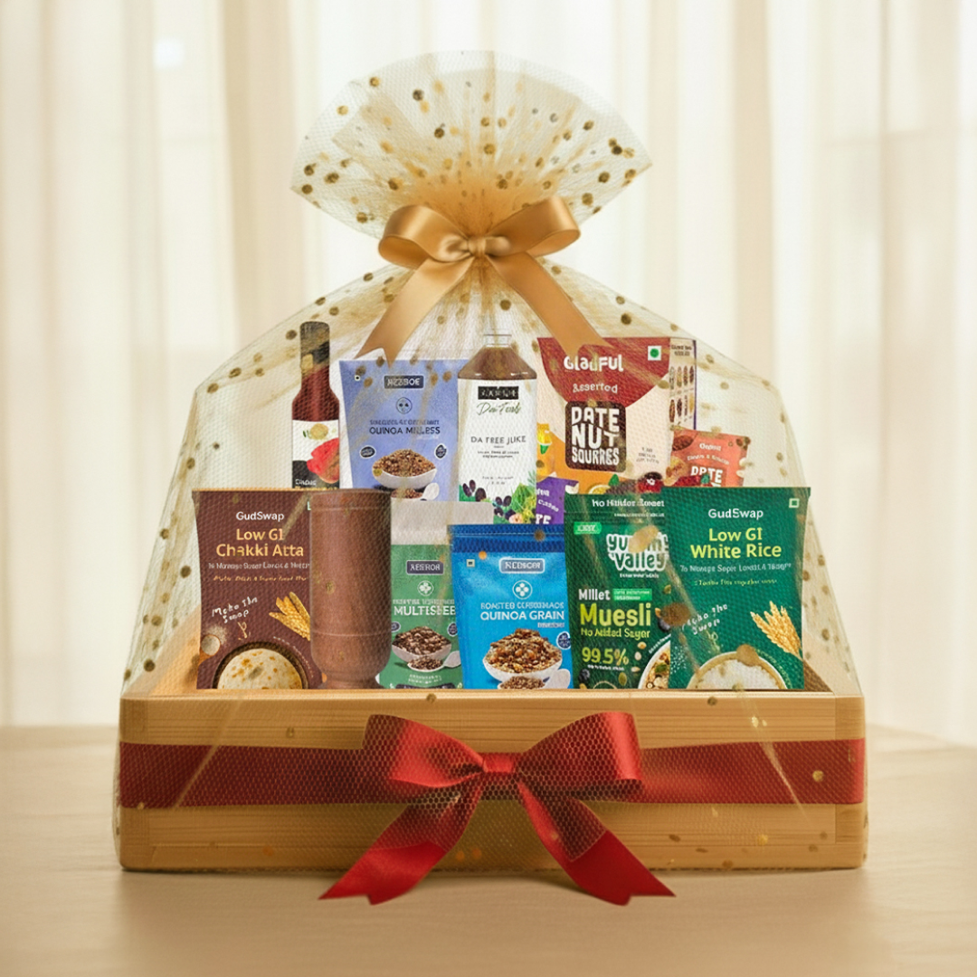 Diwali Wellness All-In-One Hamper – Gift Diabetic Friendly Diwali Essentials (10 Items Included)
