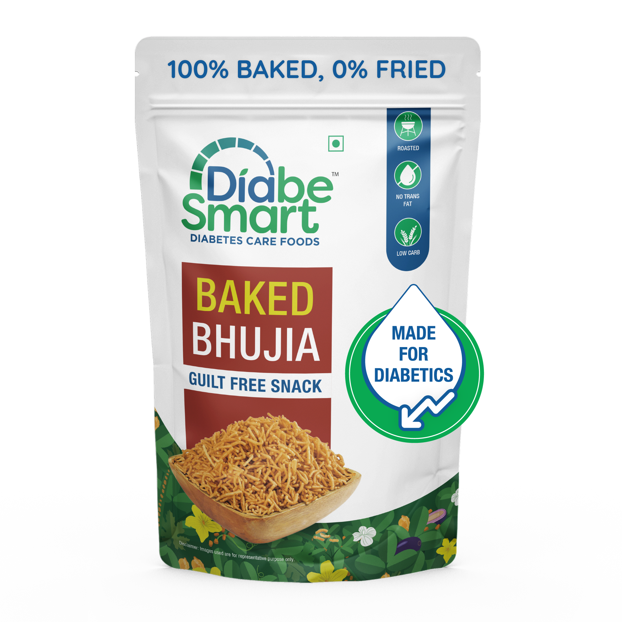 diabesmart baked bhujia