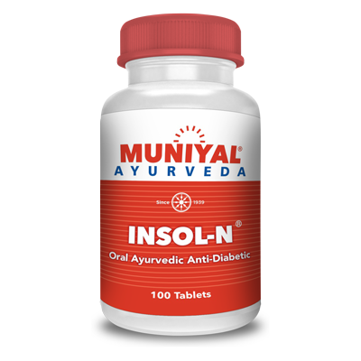 Muniyal Ayurveda's Insol-N Tablets - 100 tab