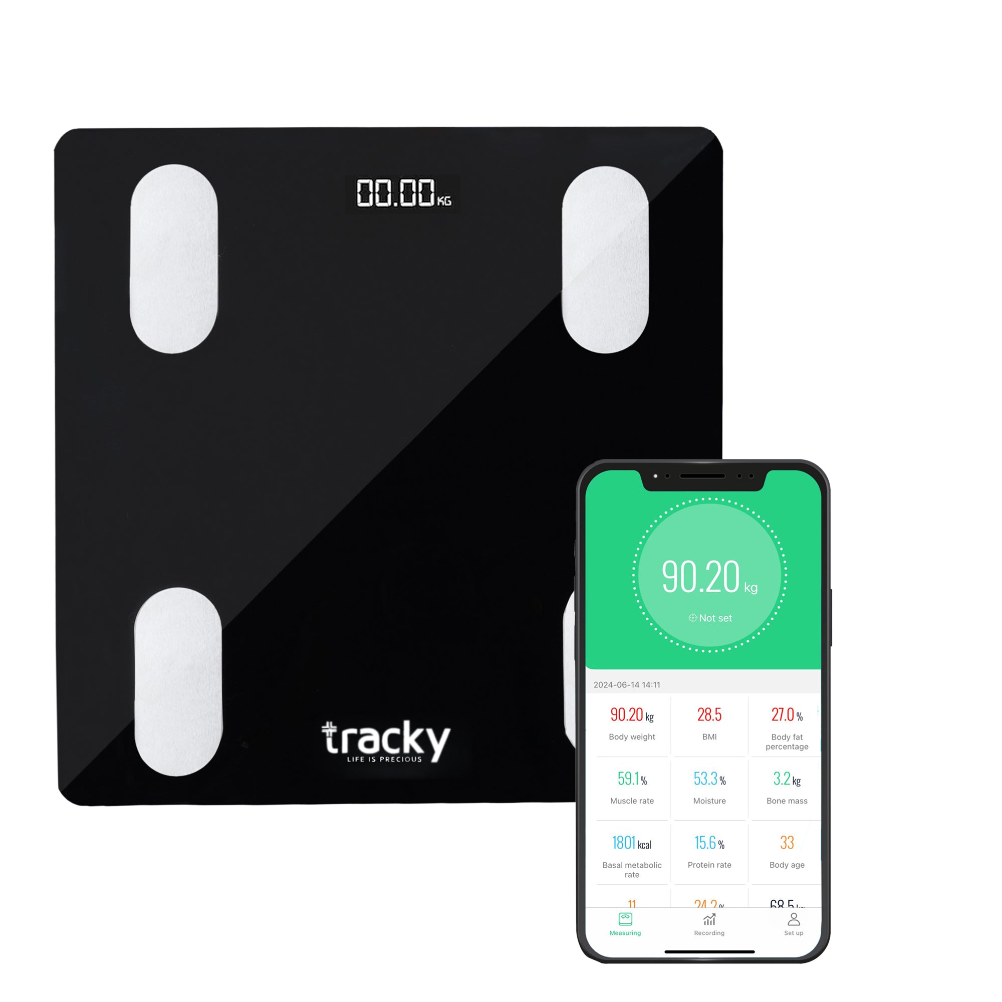 Tracky Advance Body Composition Scale