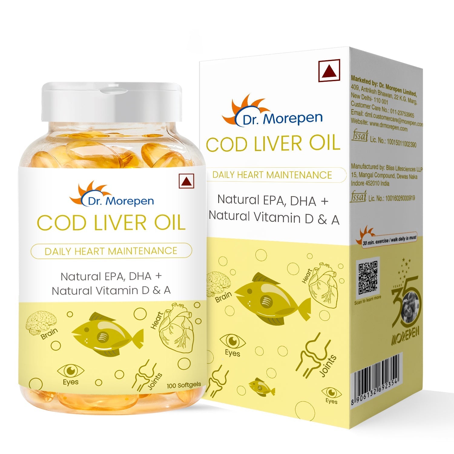 dr morepen cod liver oil 