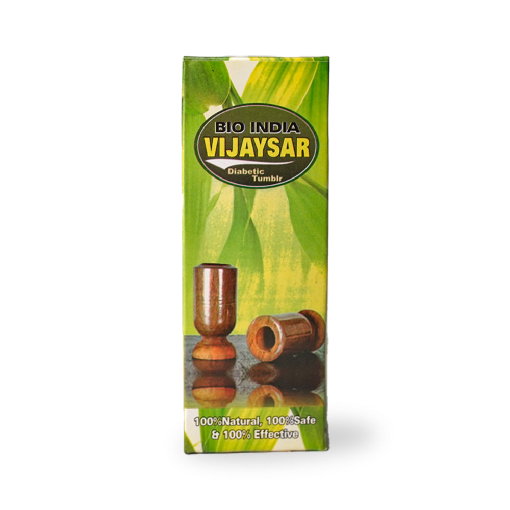 Vijaysagar's Diabetic Tumbler With HarbalPrash's Wooden Chip Combo Pack