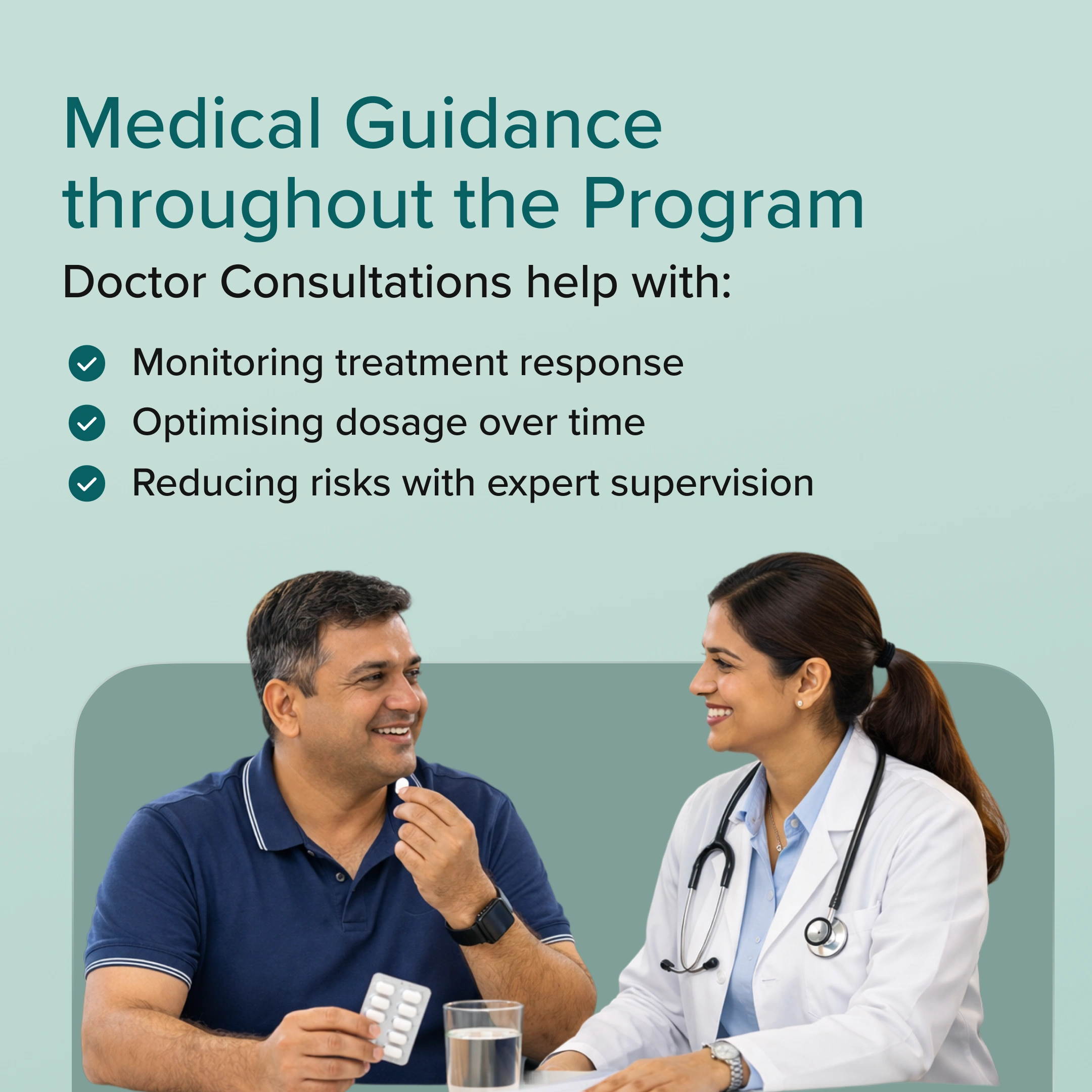 BeatO GLP-1 Weight Loss Program Wth Doctor Supervision | Yurpeak 2.5mg| (Prescription Mandatory)