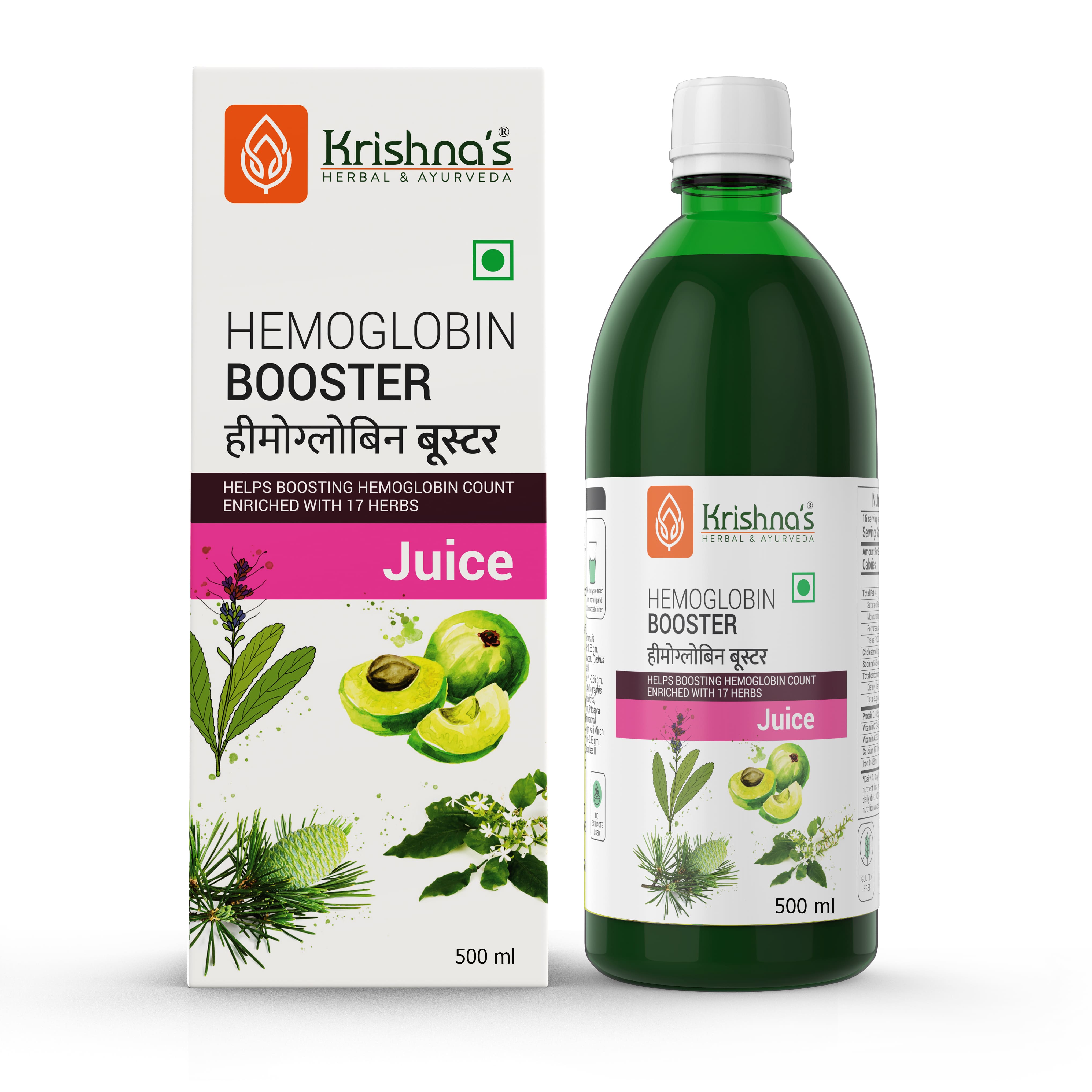 krishna s hemoglobin booster juice 