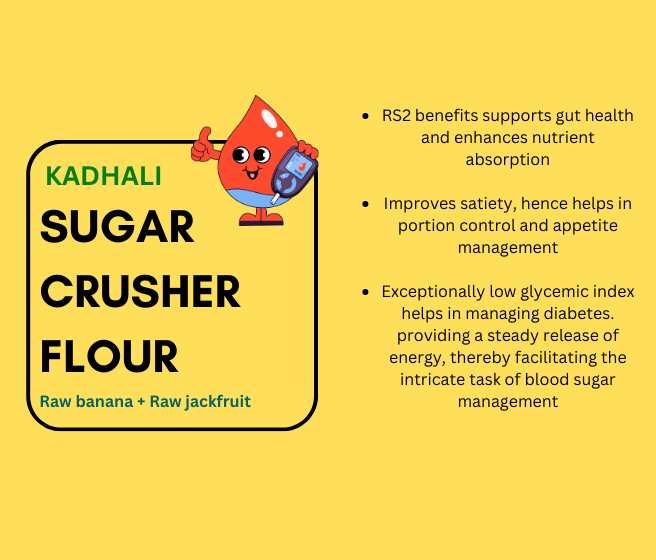 Kadhali Sugar Crusher Flour- Gluten free ||keto diet || diabetics || low carb flour