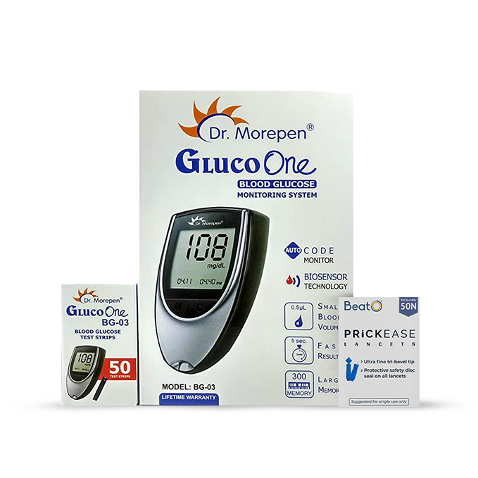 dr morepen glucoone blood glucose monitor