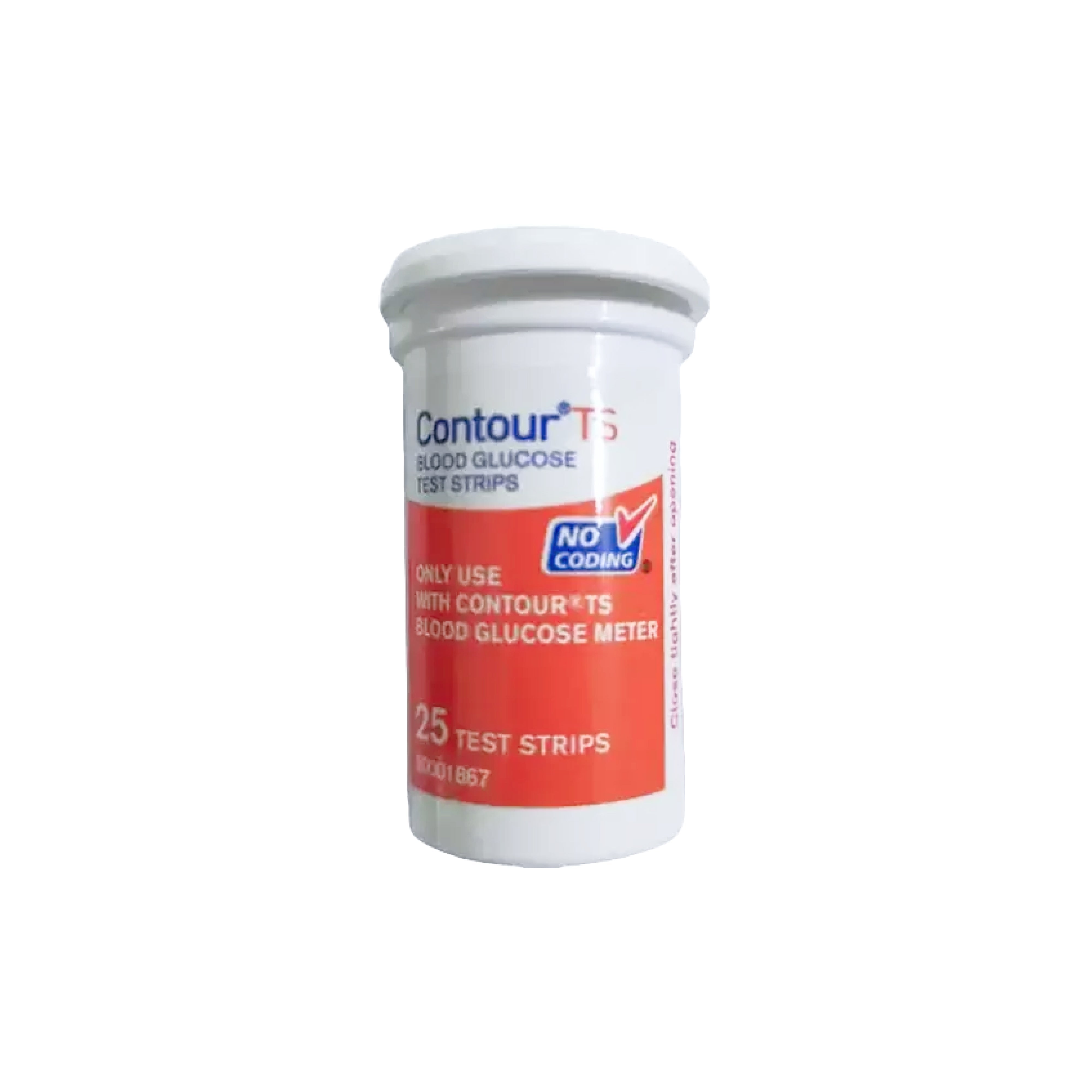 Contour's TS Glucometer Blood Glucose Test Strips - Strips Pack