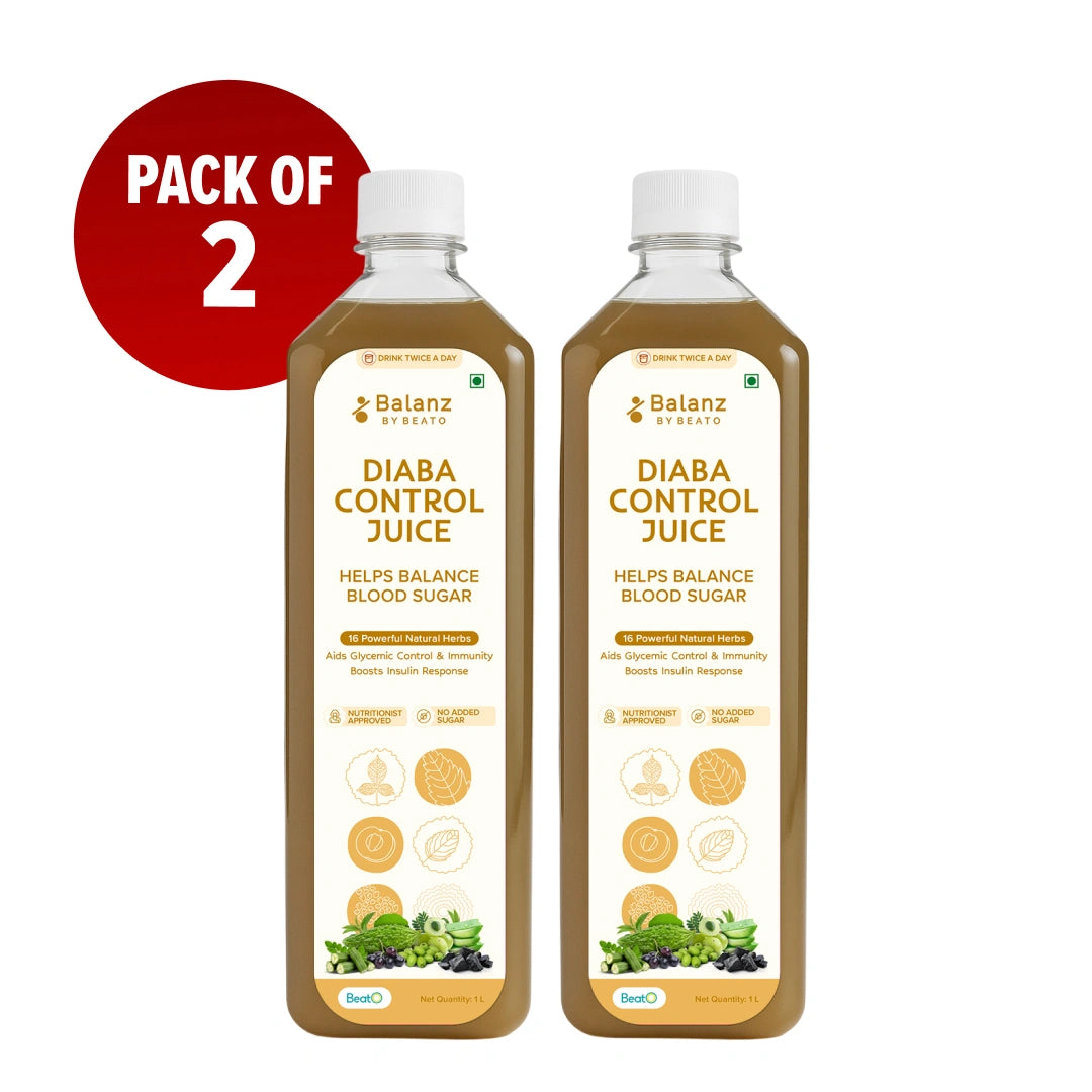 Balanz by BeatO Diaba Control Juice 1L |Ayurvedic Blend for Healthy Blood Sugar, 16 Natural Ingredients, Boosts Insulin Response, Supports Immunity & Metabolic Health, No Added Sugar.