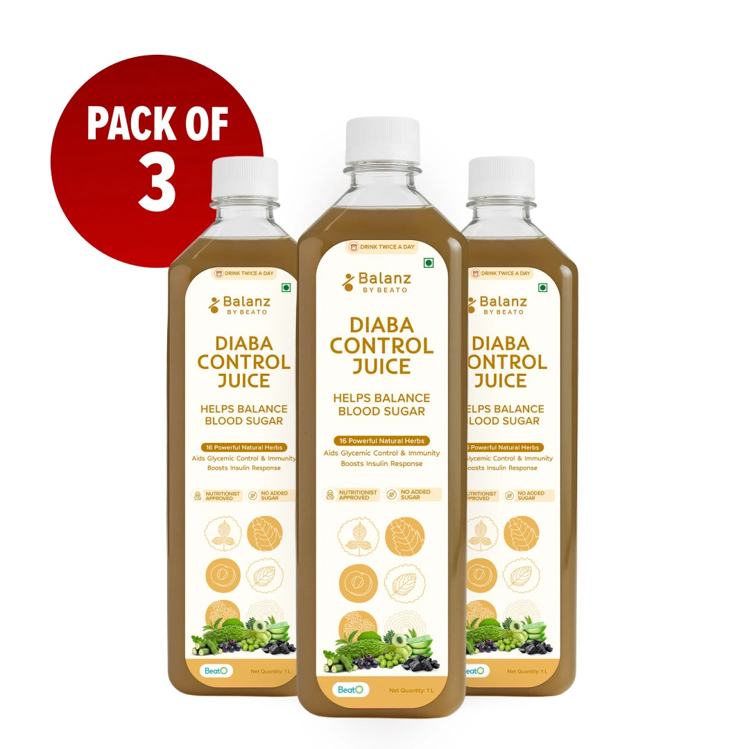 Balanz by BeatO Diaba Control Juice 1L |Ayurvedic Blend for Healthy Blood Sugar, 16 Natural Ingredients, Boosts Insulin Response, Supports Immunity & Metabolic Health, No Added Sugar.