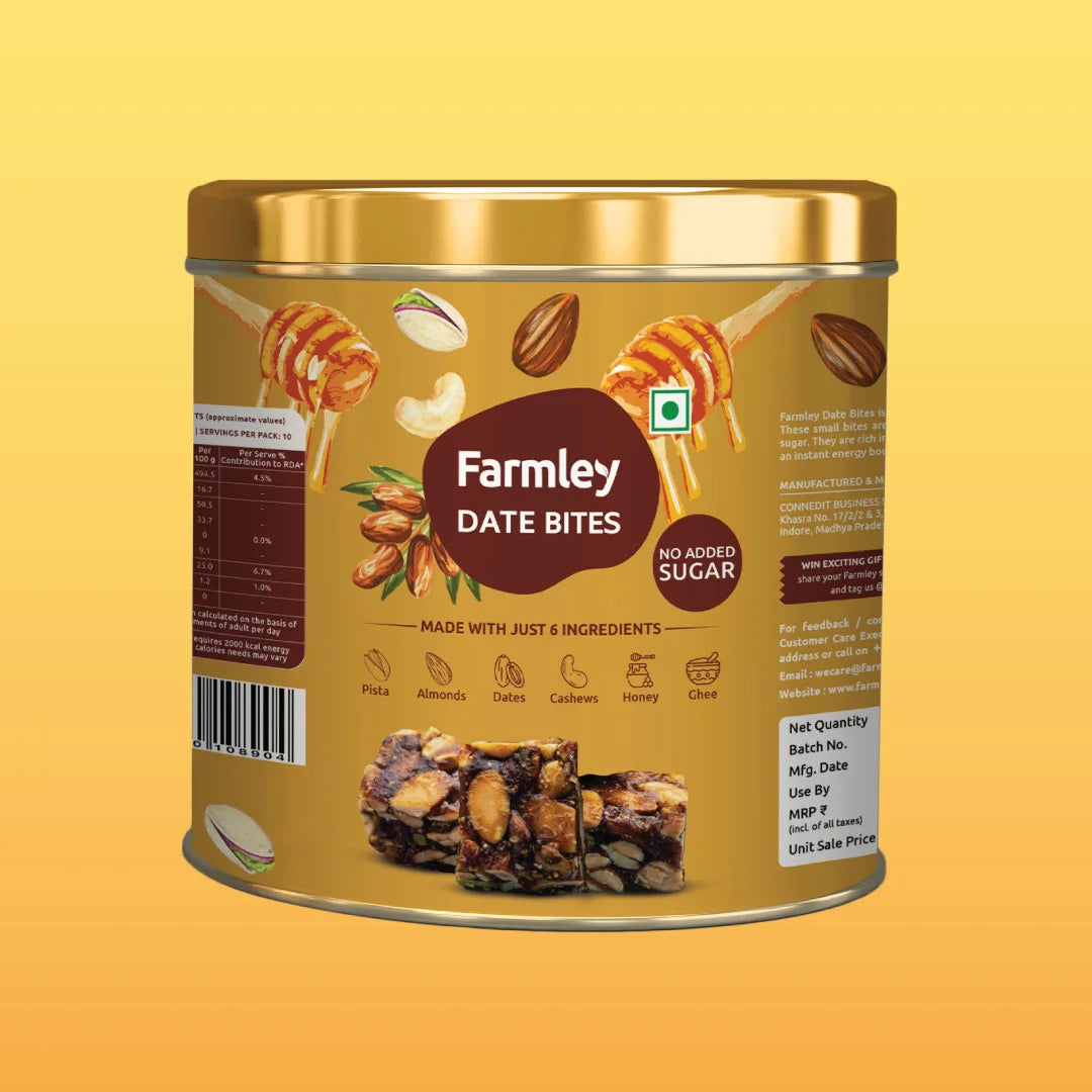 Date Bites Farmley Tin Jar (180g)