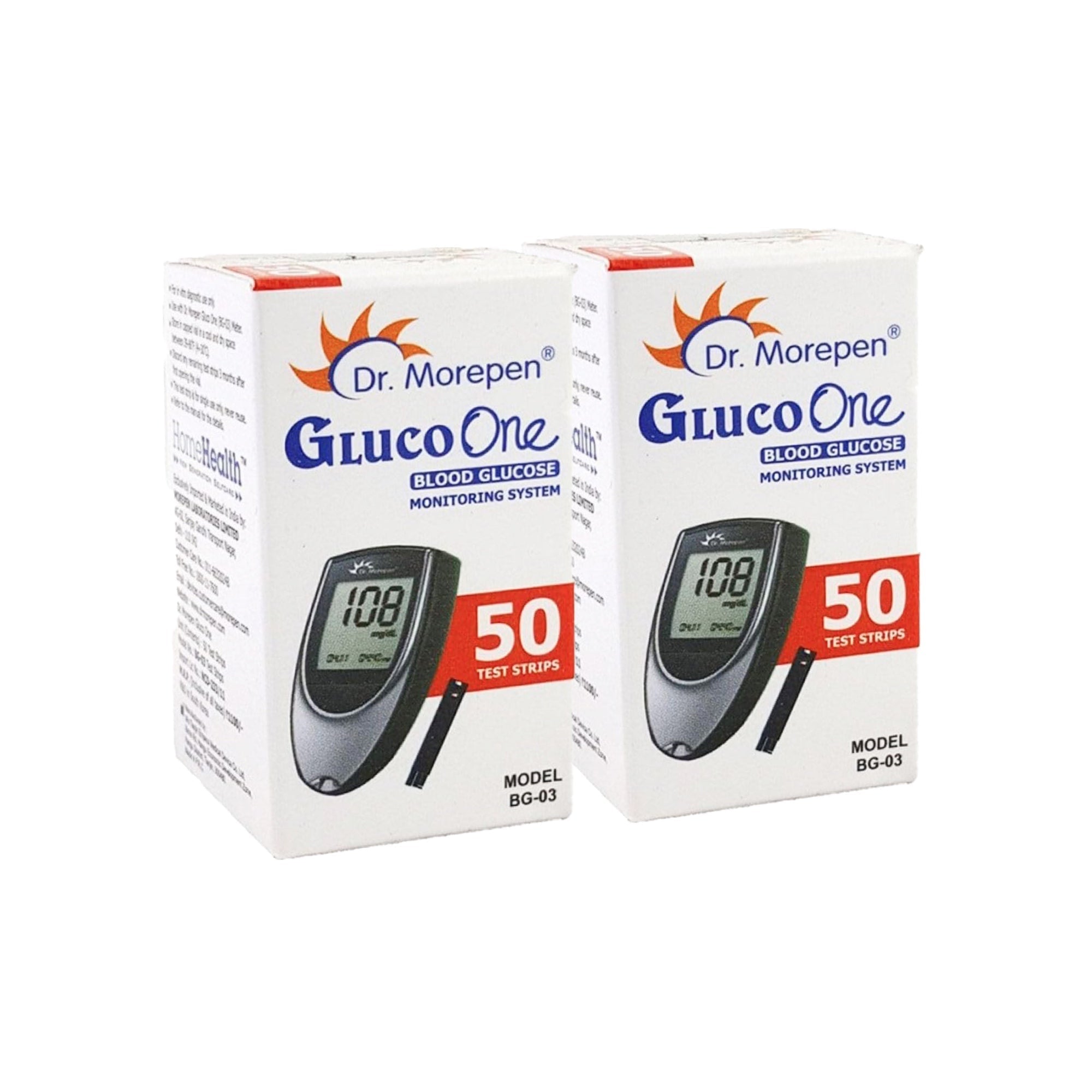 Dr. Morepen Gluco One BG-03 Test Strips