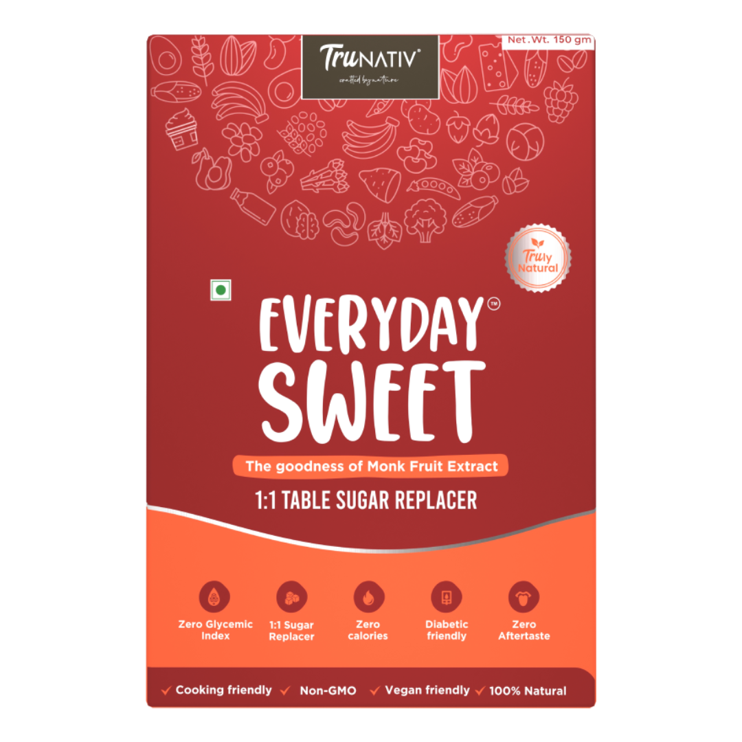 TruNativ's Everyday Sweet Table Sugar Replacer Monk Fruit Sweetener