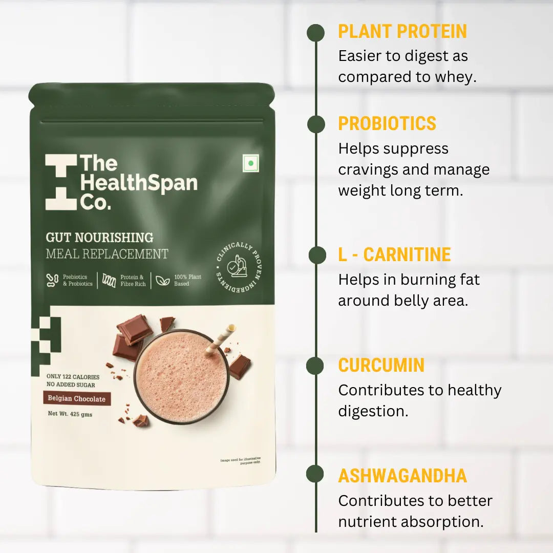 The Healthspan Co. Gut Nourishing Meal Replacement Chocolate