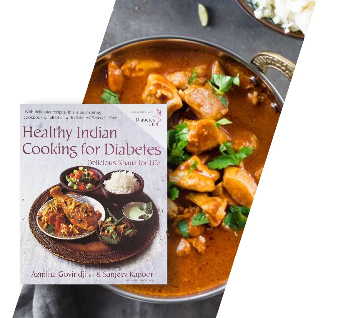 Healthy Indian Cooking for Diabetes by Azmina Govindji And Sanjeev Kapoor