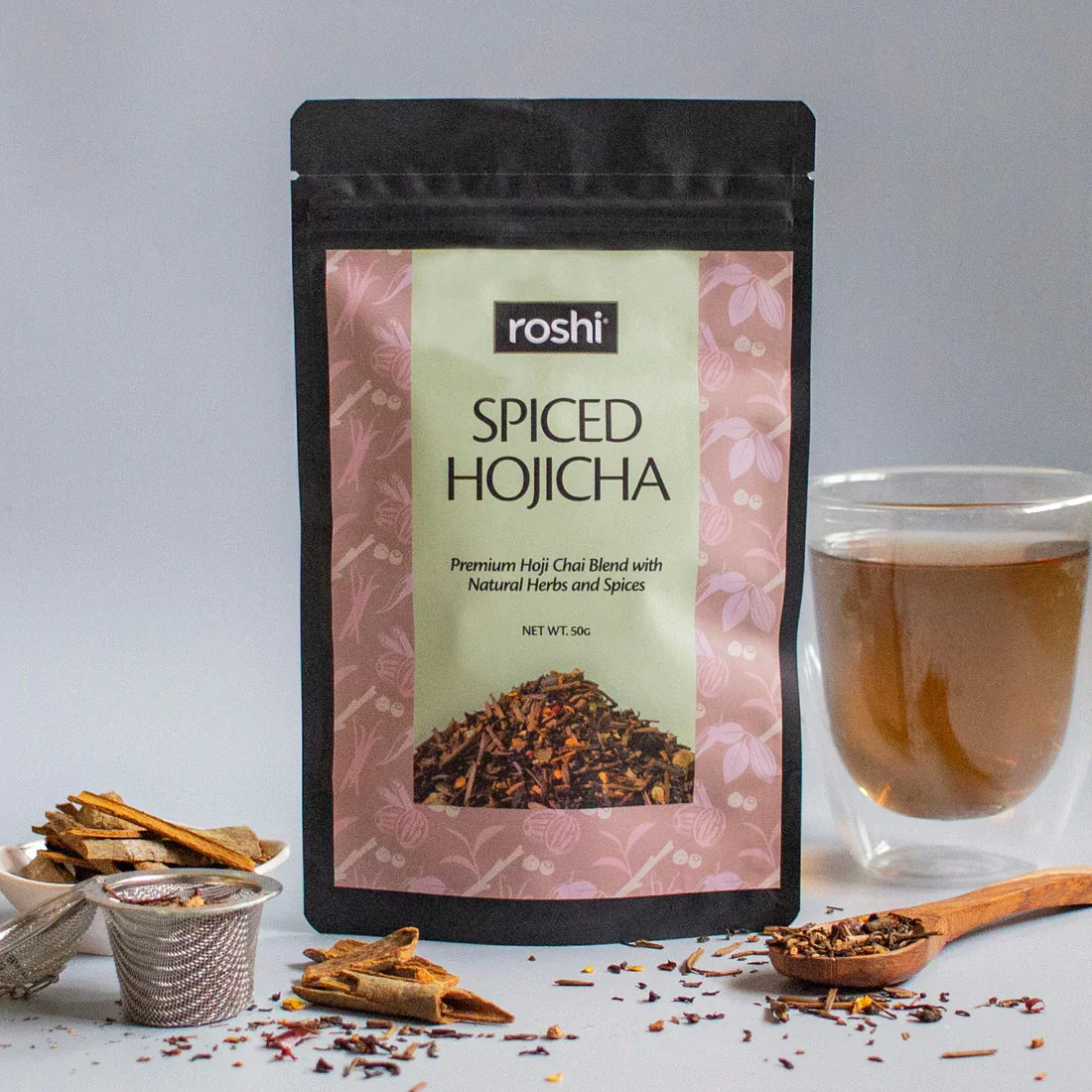 roshi spiced hojicha