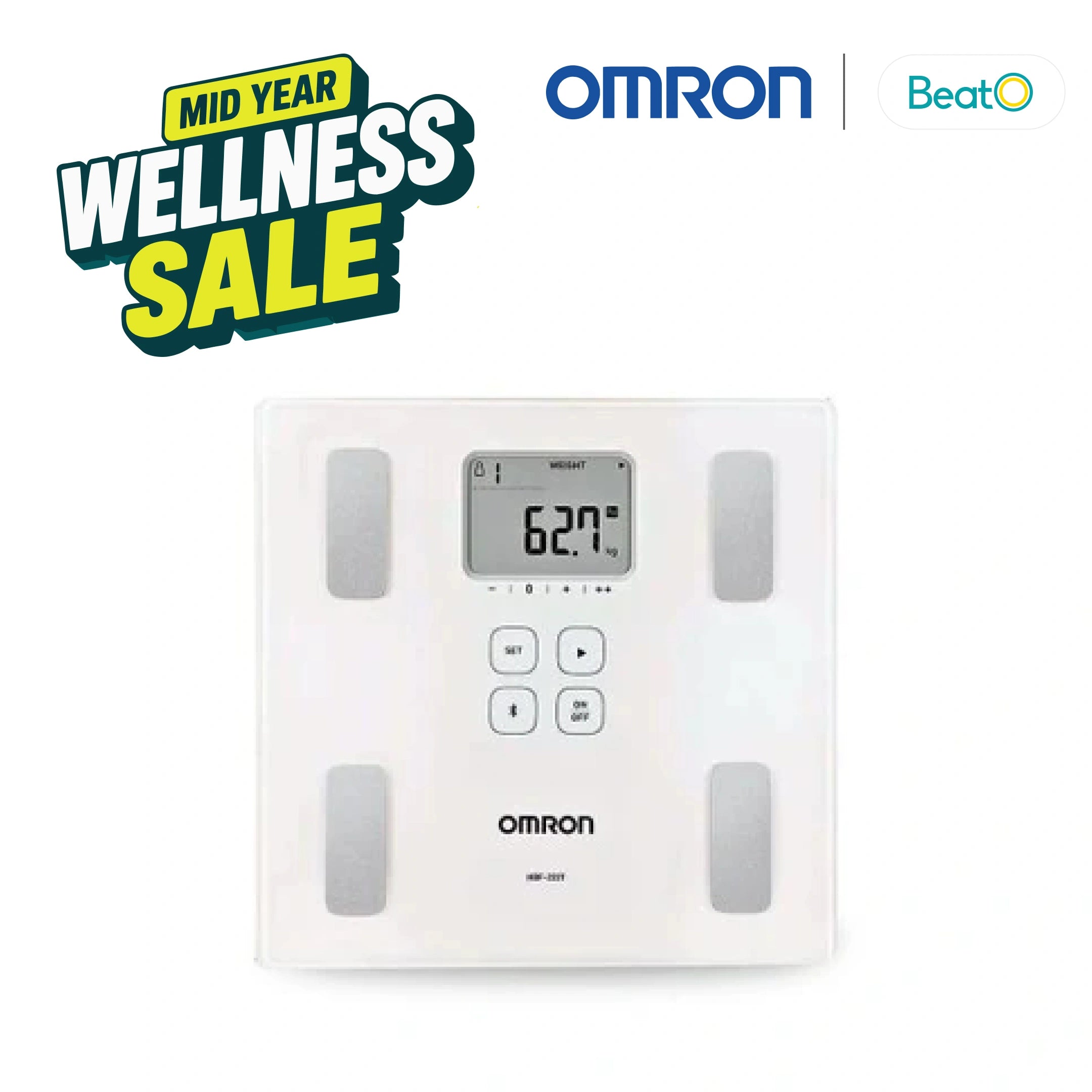 Omron HBF 222T Complete Digital Body Composition Monitor With Bluetooth