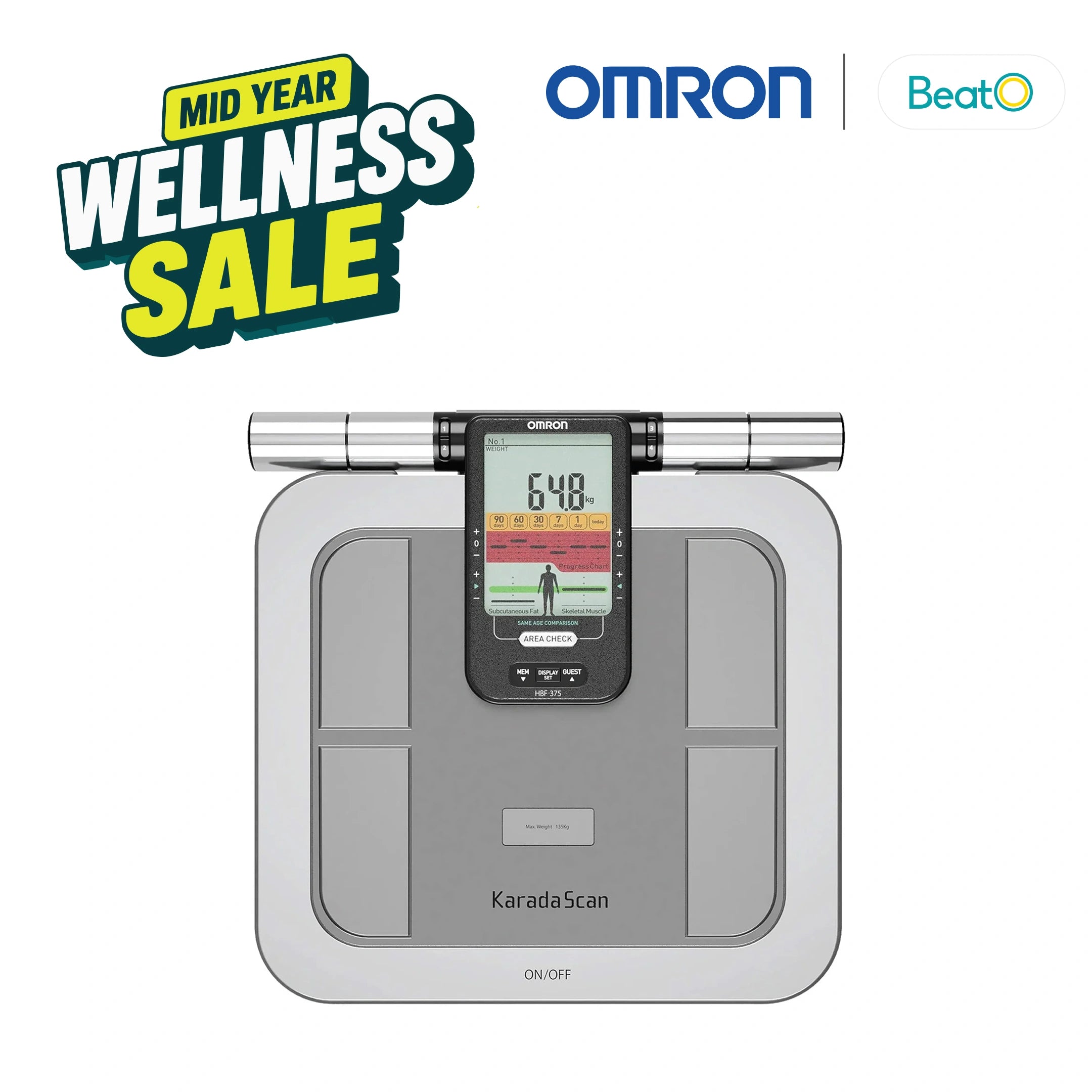 Omron Weighing Scale HBF-375
