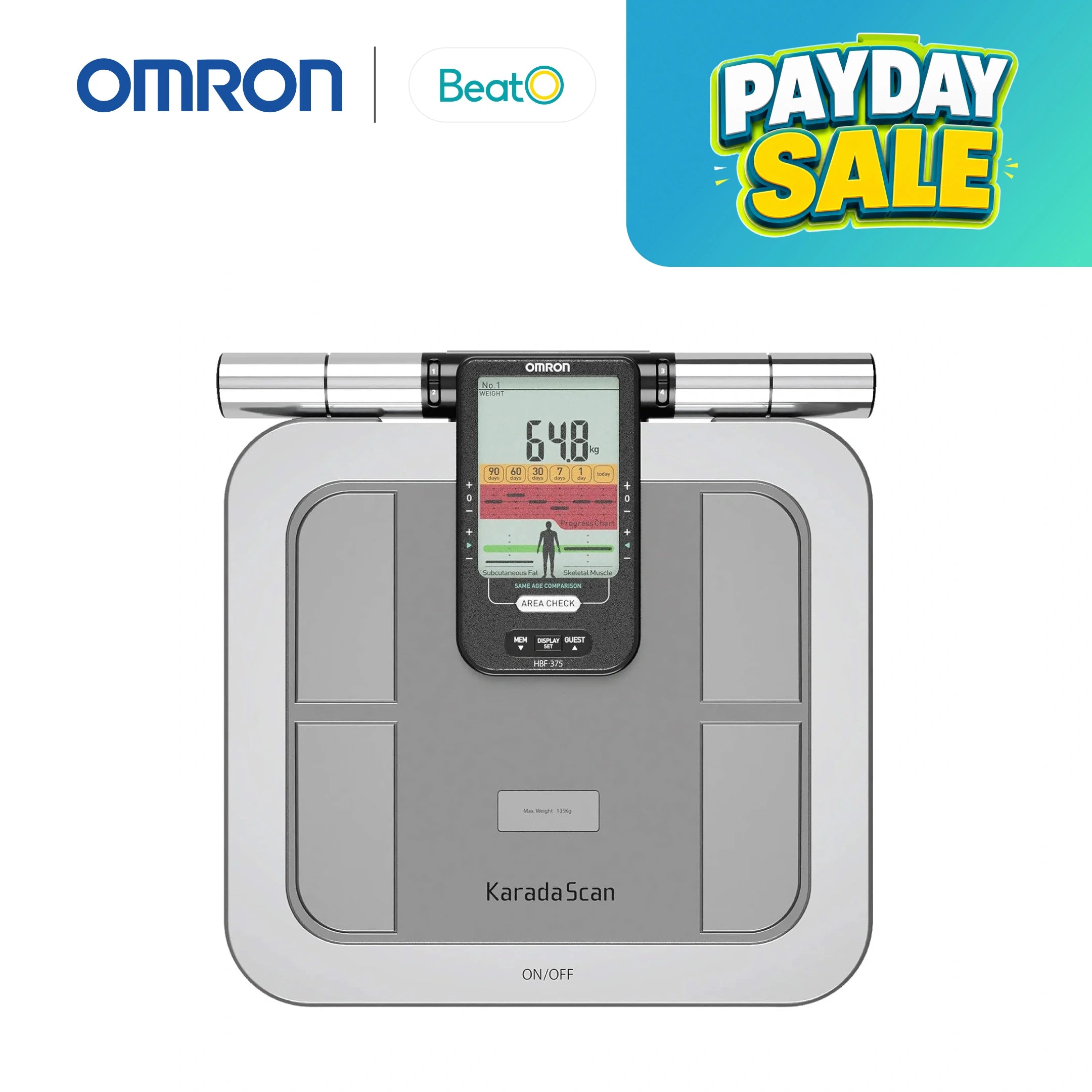Omron Weighing Scale HBF-375