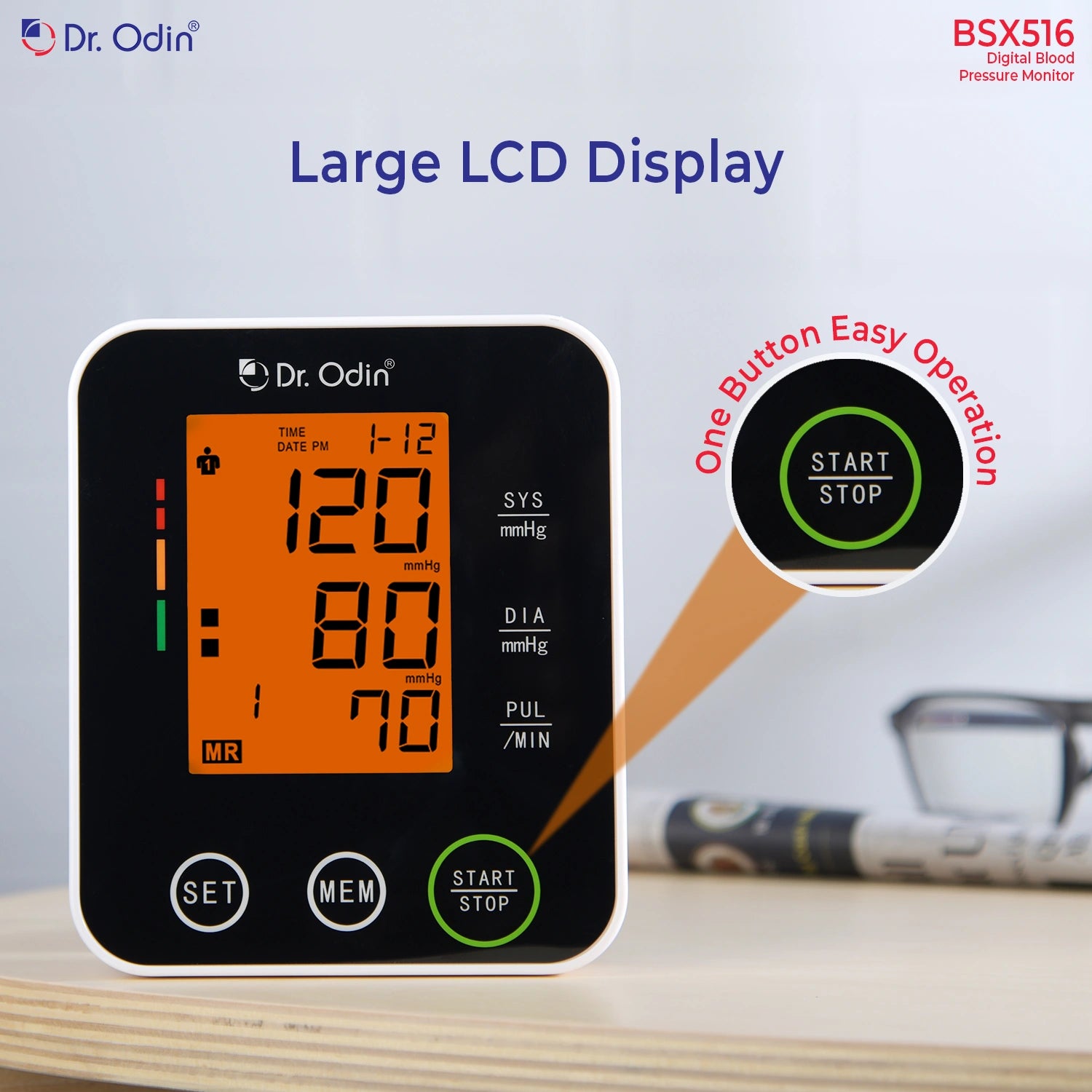 Dr. Odin BSX 516 Fully Automatic Digital BP Monitor