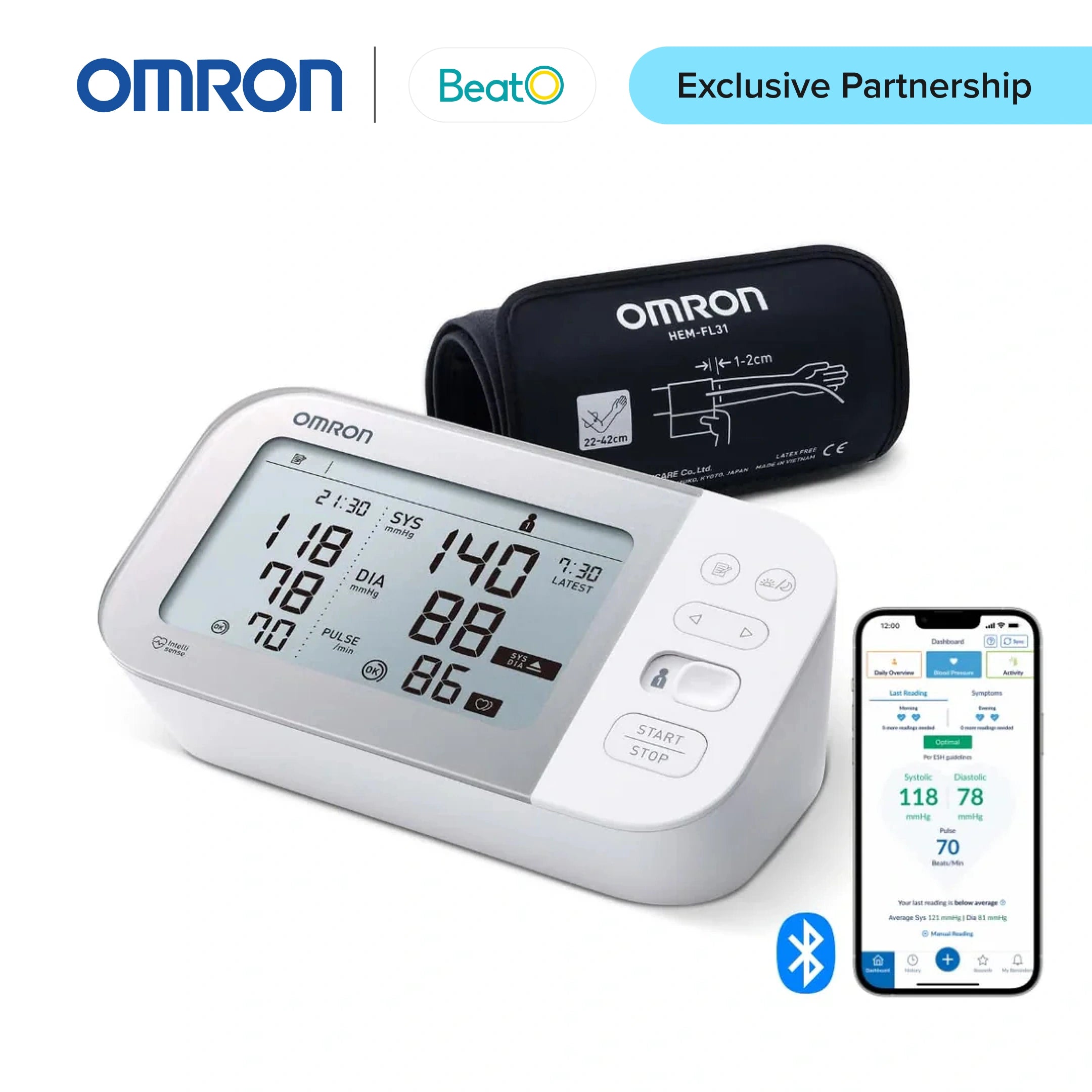 Omron BP Monitor HEM-7361T