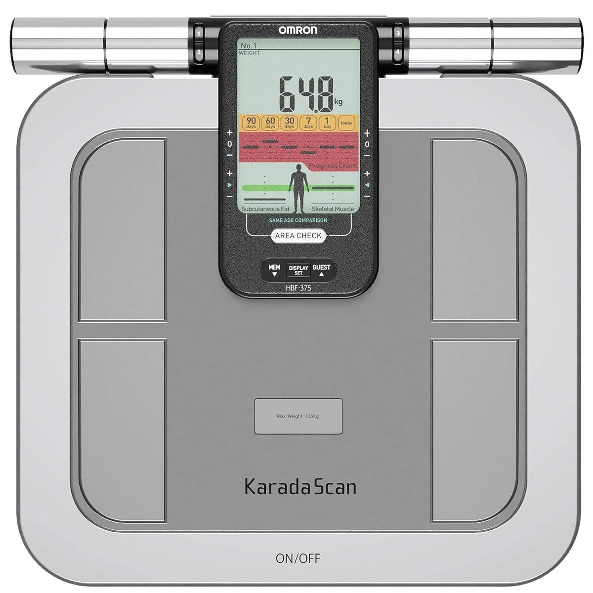 OMRON KaradaScan HBF-375 体重計 Omron Weighing Scale HBF-375
