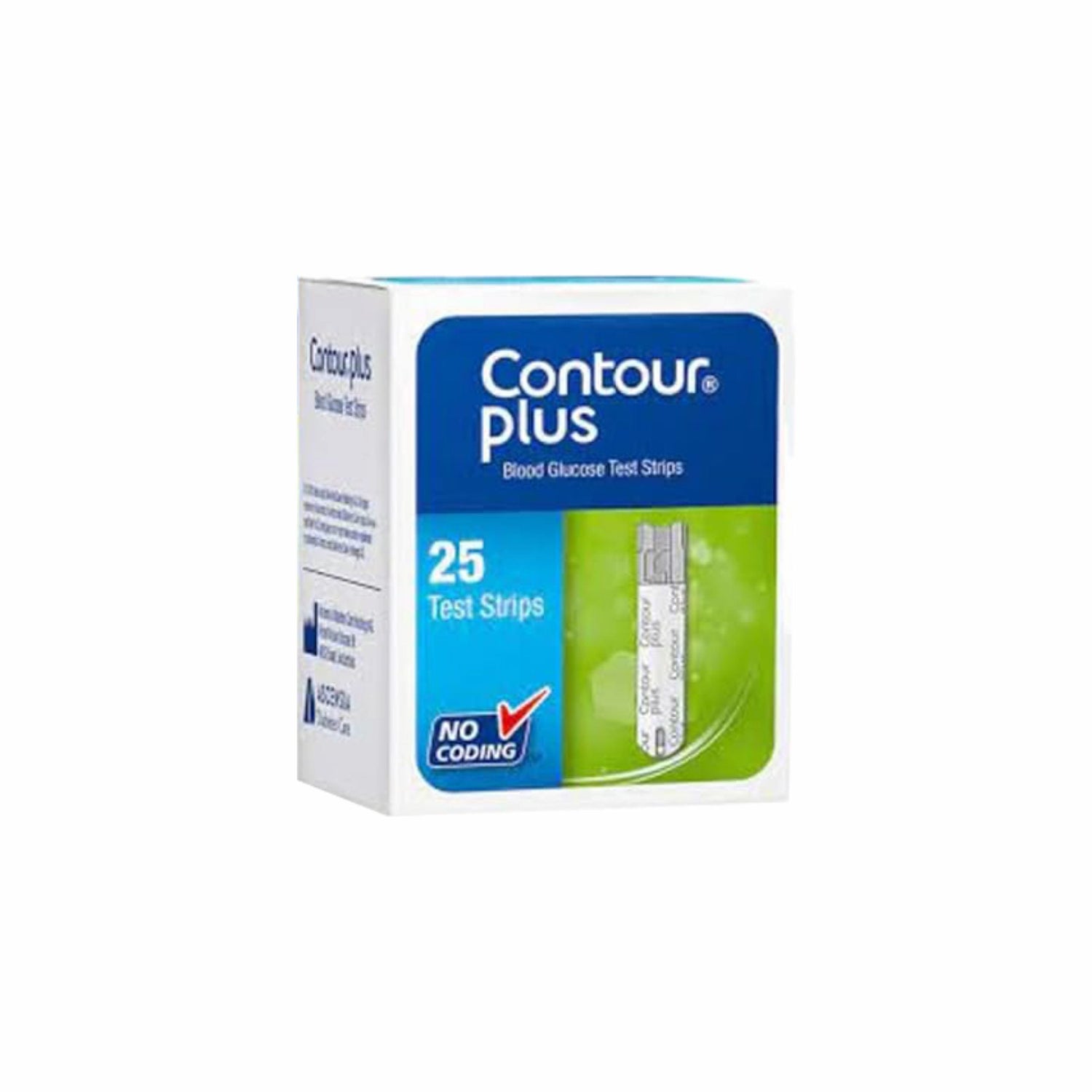Buy Contour Plus Elite Blood Glucose Monitoring System with 25 Test ...