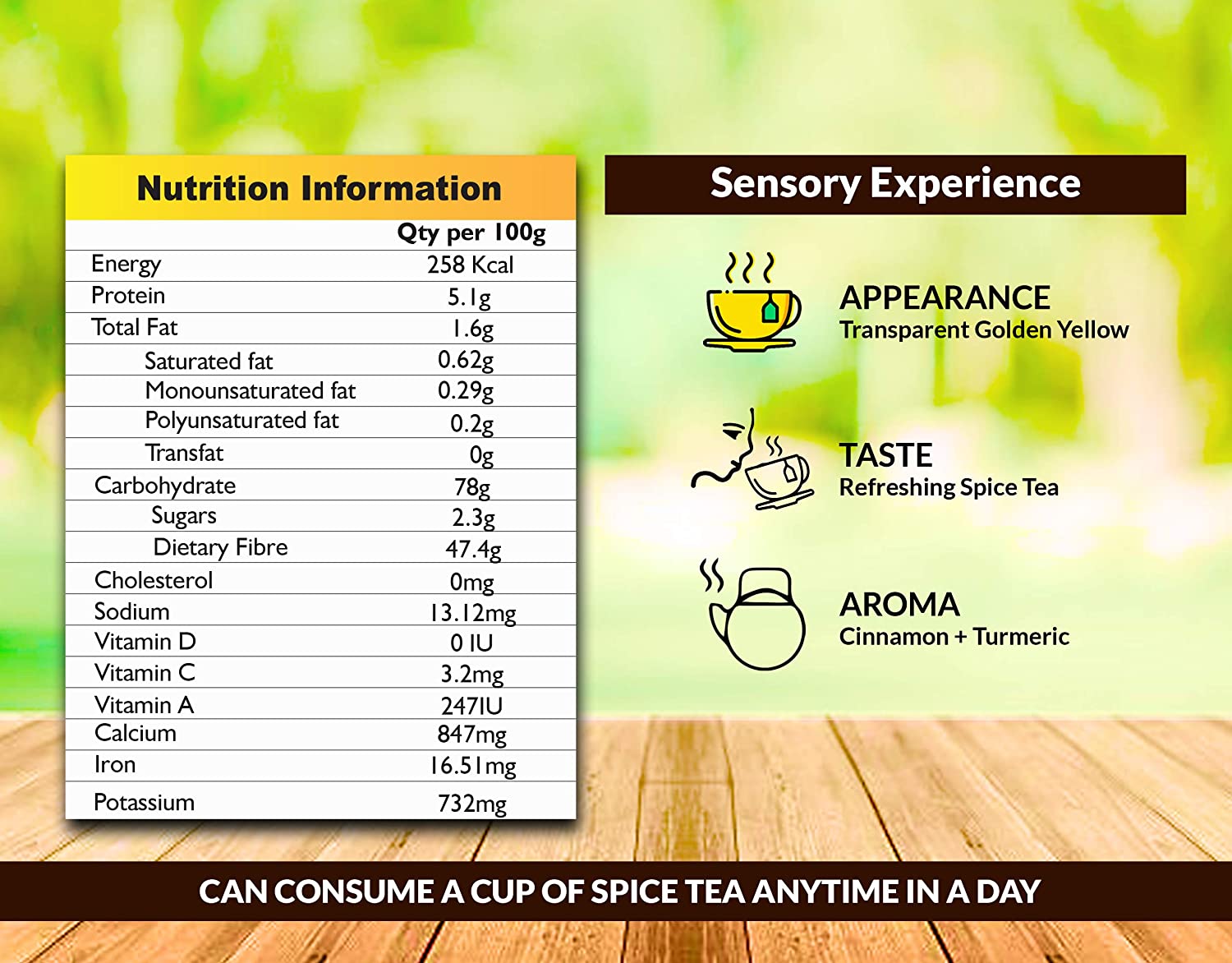 Azista's Spice Sip - Immunity Boosting Herbal Blend (12g)