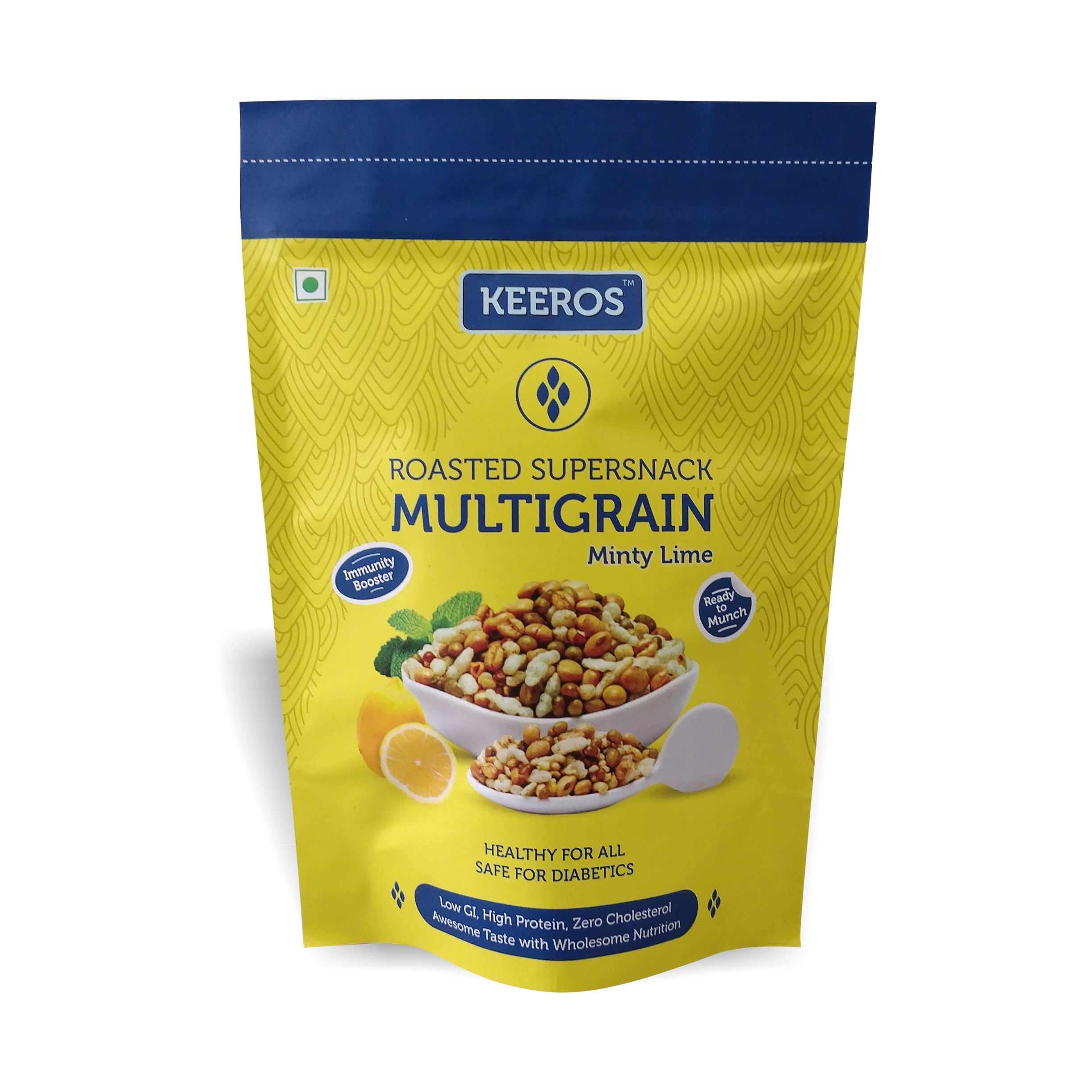 keeros multigrain minty lime pack