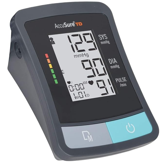 accusure td 1209 bp monitor with adapter