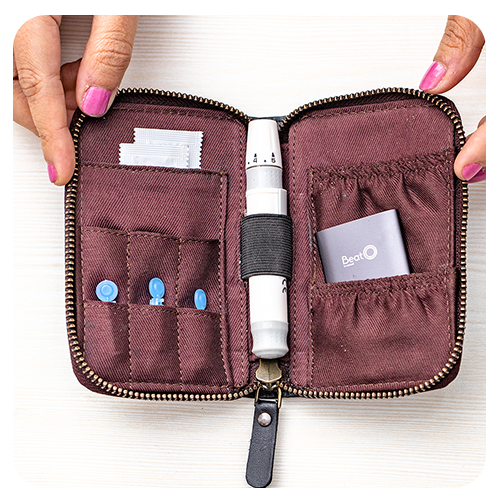 BeatO Smart Glucometer Pouch