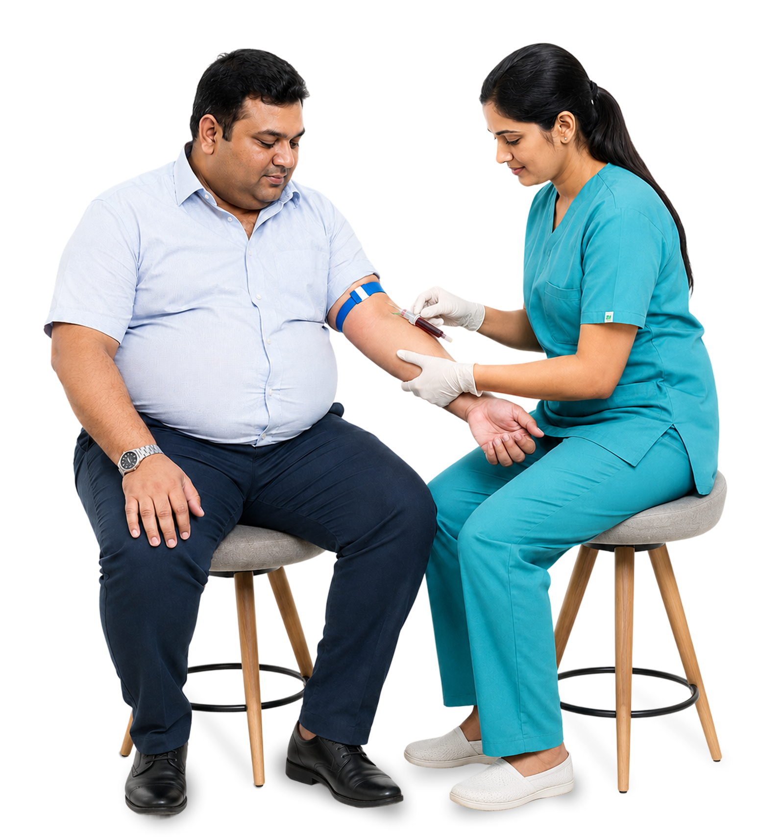 Doctor consulting a patient about a GLP-1 weight loss program