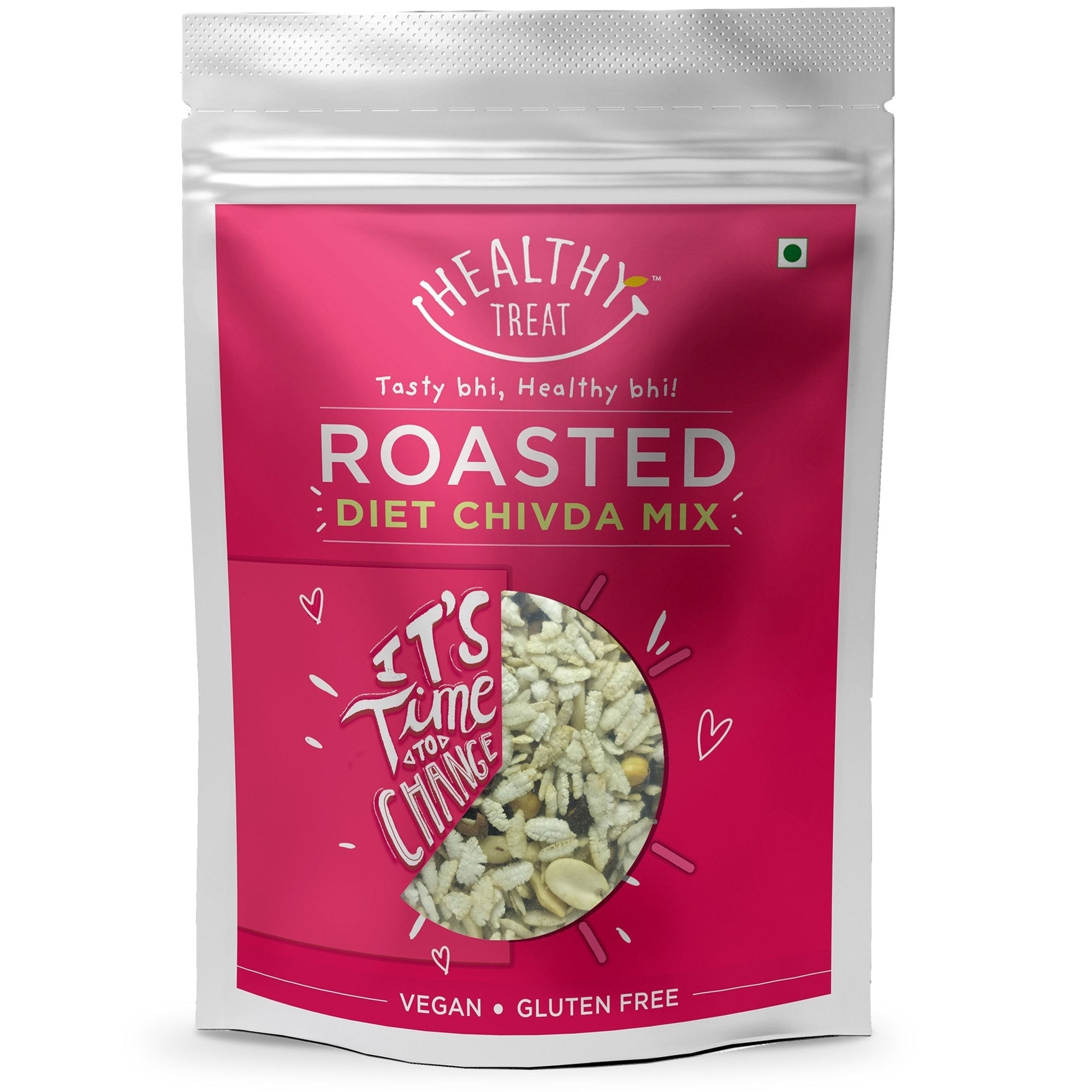 healthy treat roasted diet chivda mix