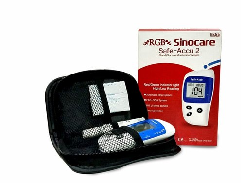 rgb sinocare safe accu 2 blood glucose monitor