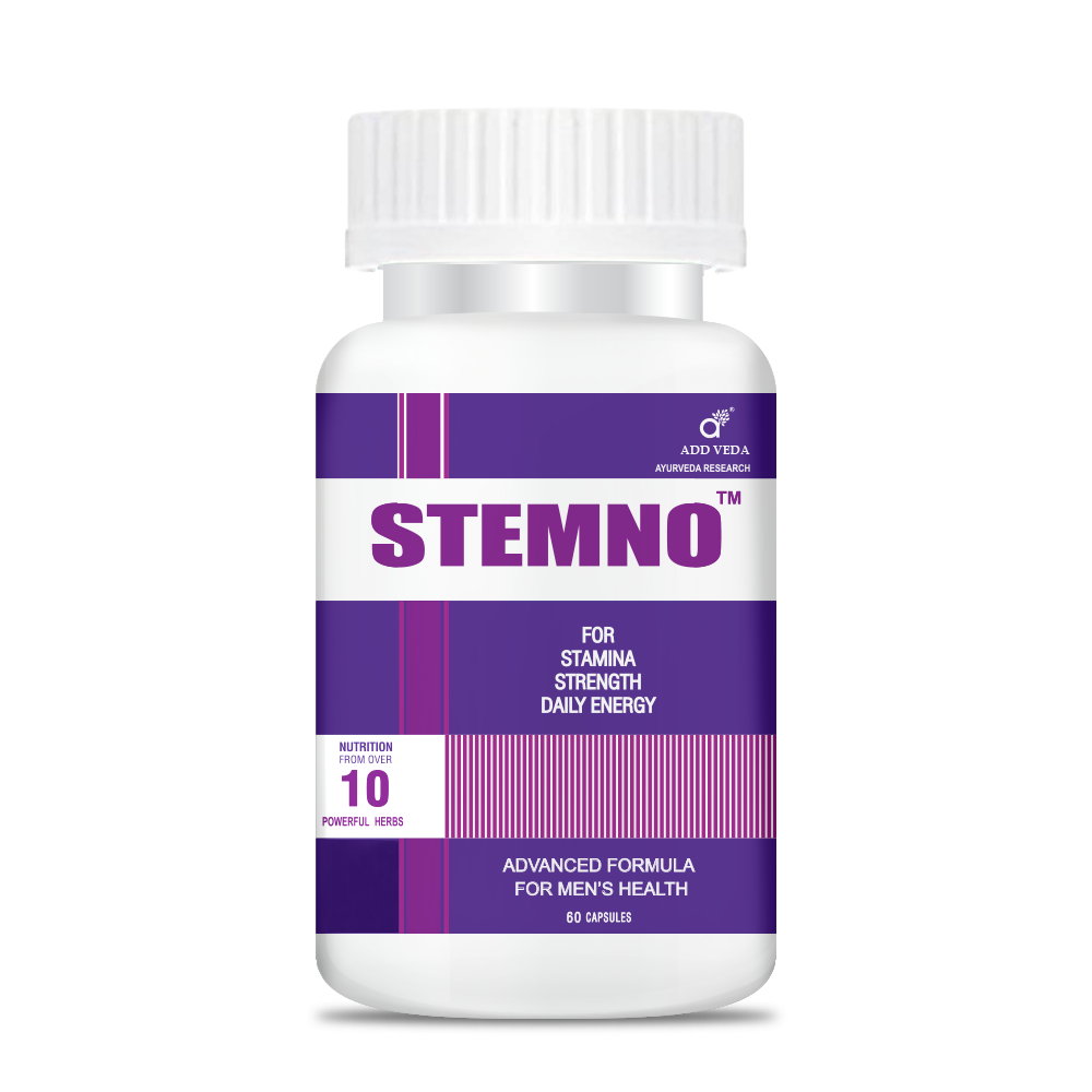 Add Veda Stemno Capsules for Men - Strength and Stamina Booster (60 Capsules)